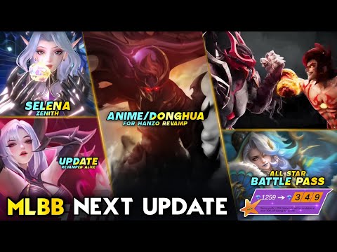 ALL STAR BATTLE PASS | ANIME FOR REVAMPED HANZO |SELENA NEW SKIN  - Mobile Legends: Bang Bang