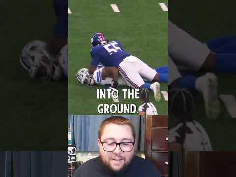 Giants offensive lineman is penalized four times in one drive