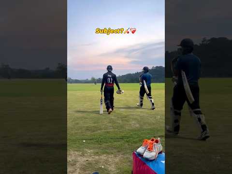 The subject🏏❤️‍🩹 #shorts #cricket #cricketlover #cricketshorts