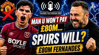 MAN U WONT PAY £80M SPURS WILL ?
