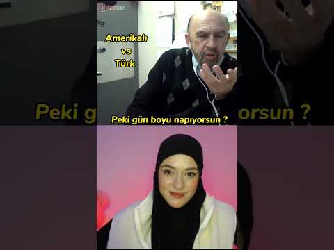 Amerikalı ama Türk gibi dede 😱 İngilizcemi beğendi🇹🇷 #ingilizceöğreniyorum#ingilizcekursu