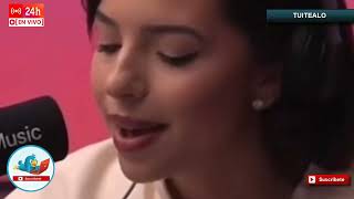 Ángela Aguilar reaparece tras entrevista de Nodal y se quiebra durante transmisión