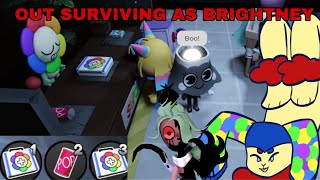 OUTSURVIVING AS BRIGHTNEY and getting dyles floor! - dandys world