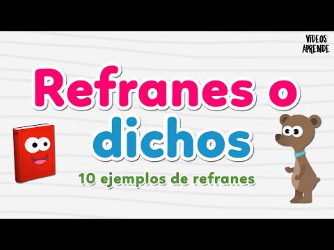 Refranes o dichos - Videos Aprende