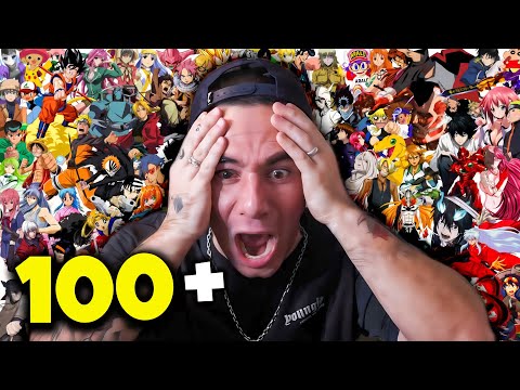 Rapper Reacts to 100+ ANIME OPENINGS 🔥