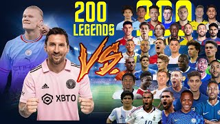 Haaland & Messi 🆚️ 2️⃣0️⃣0️⃣ Legends 💥 ULTRA BOSS Final 💪🔥