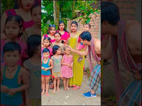 ভাবি আপনি যে এতগুলো বাচ্চা নিলেন সবকটা নাম বলতে পারবেন # short#funny #comedy 🤣😂
