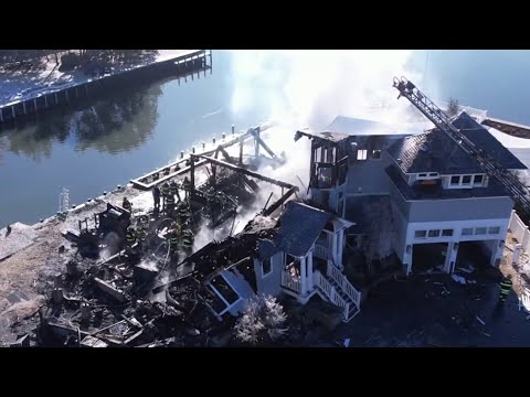 House fire at Long Beach Island, New Jersey | NBC New York