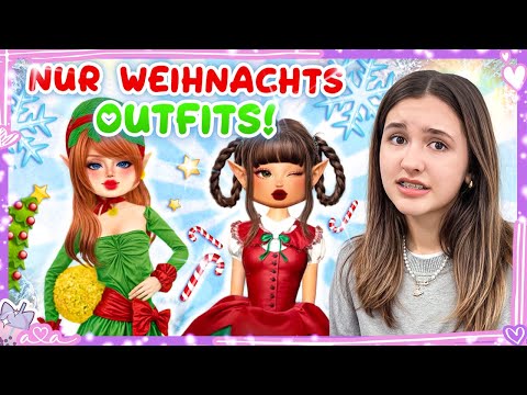 Dress to Impress ABER nur WEIHNACHTS OUTFITS!! 🎅🏻