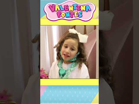 Valentina médica por um dia e salva o Victor Gabriel  #crianca #infantil 1194
