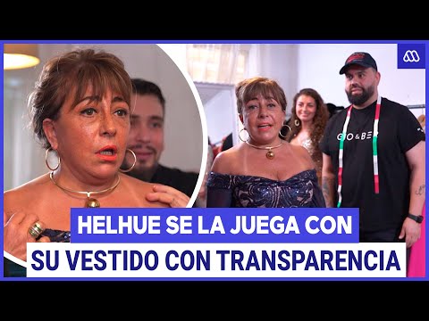 Sangre, Sudor y Gala | ¡Helhue se la juega con un vestido con transparencias!