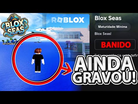 BLOX SEAS NEM LANÇOU E ELE JÁ FOI BANIDO POR USAR SCRIPT!