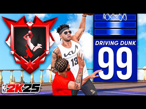 LEGEND POSTERIZER + 99 DRIVING DUNK is BROKEN on NBA 2K25...