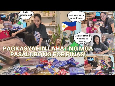 MAG IMPAKI TAYO NG MGA PASALUBONG PARA SA PAMILYA! HINDI MAKASAMA SI MISTER SA PAG-UWE?