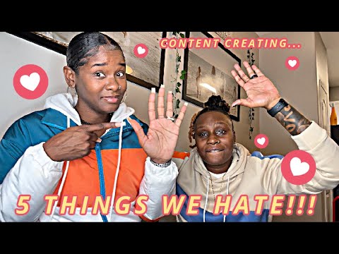 5 THINGS I HATE ABOUT BEING A CONTENT CREATOR 😡🎥