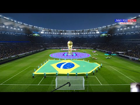 PES - Brazil vs USA FIFA World Cup 2026 - Full Match All Goals HD - Gameplay PC