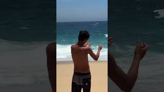Skimboarding but.. FULL SEND MODE!