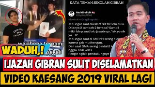 WADUH,.! KASUS IJAZAH GIBRAN SULIT DISELAMATKAN,.! WALAUPUN PARA TERMUL DI LEPASKAN,.!
