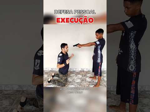 Defesa Pessoal contra arma de fogo. #kravmaga #defesapessoal #armadefogo #shorts