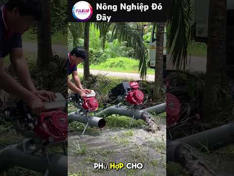 Máy Bơm Nước Nhỏ Gọn Cho Anh Em Nhà Vườn #shortvideo #nongdan #farming #nongnghiep