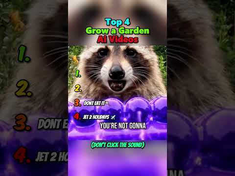 Top 4 Grow a Garden Ai Videos 😂 (part.4)