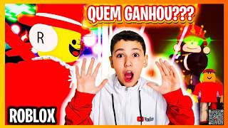 A BATALHA MAIS INSANA ROUBE UM BRAINROT Vs GROW A GARDEN no ROBLOX Quem Ganhou?