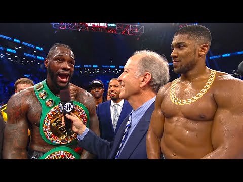 Anthony Joshua vs. Deontay Wilder - "The $500 Million Superfight" (USA vs. UK)