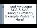 Exploring Similar Triangles Concepts