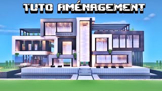 TUTO VILLA GÉANTE AMÉNAGEMENT MINECRAFT