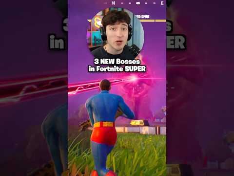 3 NEW Bosses in Fortnite SUPER!