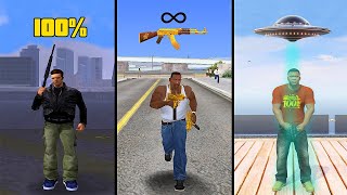 Esto Ocurre si Consigues el 100% en todos los juegos de GTA