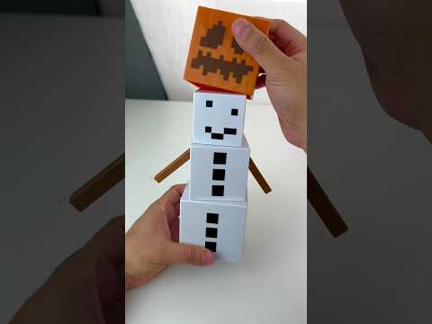 HAZ UNA CAJA SOPRESA DE MINECRAFT! #Shorts