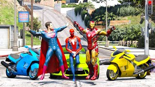 GTA 5 : AVENGERS ARMY Vs VENOM
