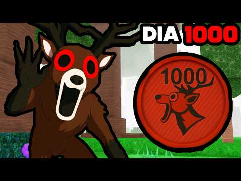 PASAMOS 1000 NOCHES EN EL BOSQUE !!