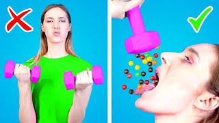IT’S EXERCISE TIME! 12 Funny Ways to Sneak Food into the GYM by Hungry Panda