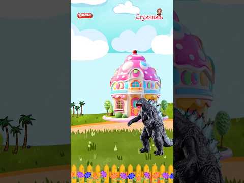 Monster Pemakan Rumah #animasi #shorts #kartun #lucu #short