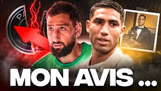 C'EST FINI.. (DONNARUMMA QUITTE LE PSG + HAKIMI ET LE BALLON D'OR)