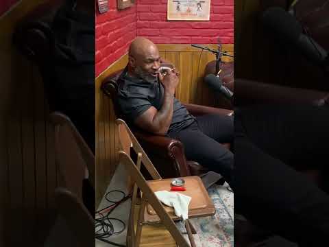 Mike Tyson Smoking Weed with Israel Adesanya