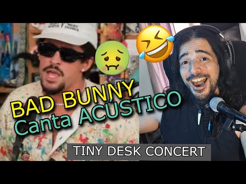 BAD BUNNY ACÚSTICO - Tiny Desk Concert - Reacción