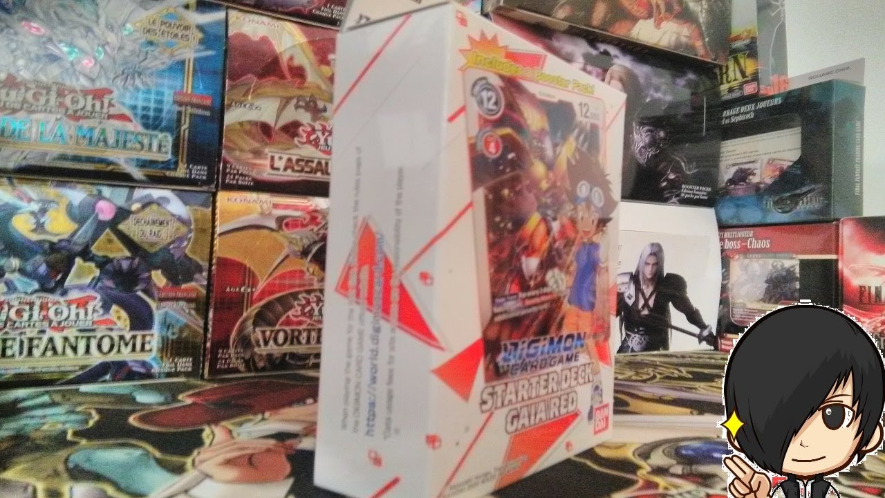 [Digimon CG] - Ouverture - Starter Deck : Gaia Red