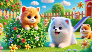 ✨ Chó Con & Mèo Con Đi Chơi 🐶🐱 | Nhạc Thiếu Nhi Vui Nhộn | Bài Hát Thiếu Nhi Hay Nhất 2025