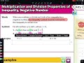 Solving Inequalities through Multiplication and Division