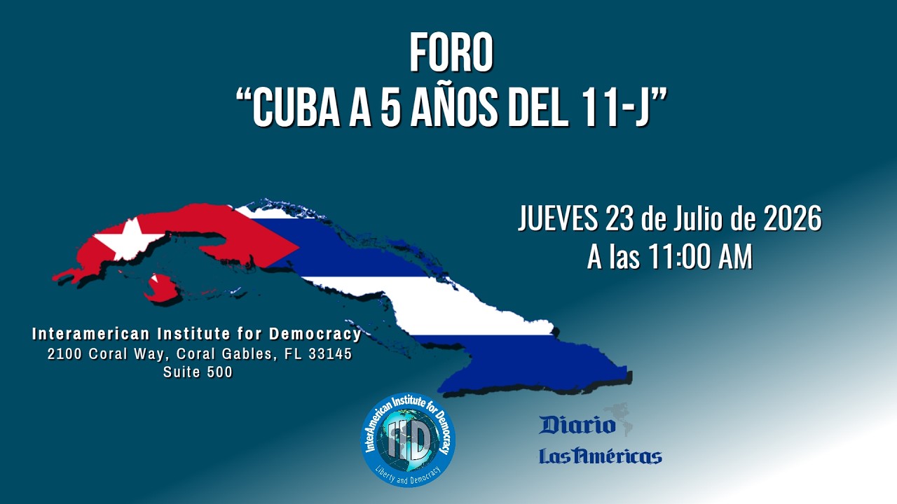 Foro “Cuba a 5 años del 11-J"