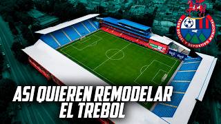 ¡ASI QUEDO LA PLATEA SUR DEL TREBOL! Y QUIEREN REMODELAR MAS EL ESTADIO DE LOS ROJOS DE GUATEMALA