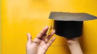 How to make a Graduation Hat | Paper Graduation Hat | Paper Craft | Eenuz Art's & Craft's #diy #kids