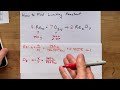 Determining Limiting Reactants in Chemistry