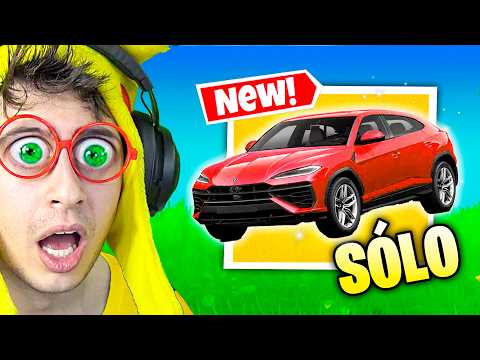 Sólo Lamborghini URUS para Ganar 🤑🔥!! (Coche Secreto ⚡💎) - Fortnite