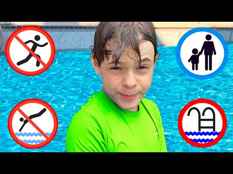 Bogdan & Anabella Funny Swimming Adventure in the Pool