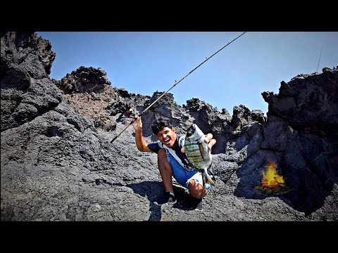 COMIENDO lo que PESCO - (Pesca y Cocina Tenerife)🔥🤯 | YoSoyHader 🎣