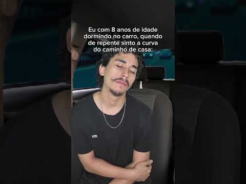 Até hoje, todas as vezes que durmo em um veículo, isso acontece #shorts